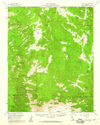 Lamont Peak 1956 topographic map thumbnail