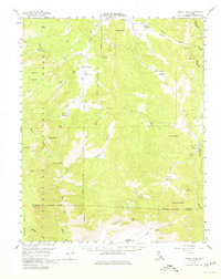 Lamont Peak 1956 topographic map thumbnail