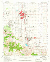Lancaster 1958 topographic map thumbnail