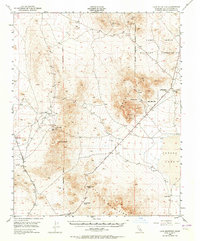 Lane Mountain 1948 topographic map thumbnail