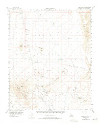 Lanfair Valley 1956 topographic map thumbnail