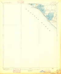 Las Bolsas 1896 topographic map thumbnail