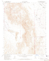 Last Chance Range 1958 topographic map thumbnail