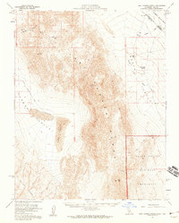 Last Chance Range 1958 topographic map thumbnail