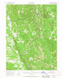 Laytonville 1951 topographic map thumbnail