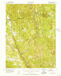 Laytonville 1951 topographic map thumbnail