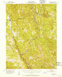 Laytonville 1951 topographic map thumbnail