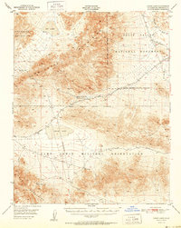 Leach Lake 1951 topographic map thumbnail