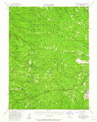 Leek Spring Hill 1951 topographic map thumbnail