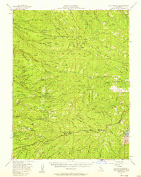 Leek Spring Hill 1951 topographic map thumbnail
