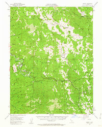 Leggett 1952 topographic map thumbnail