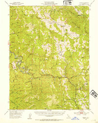 Leggett 1952 topographic map thumbnail