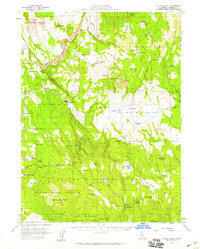 Little Valley 1957 topographic map preview