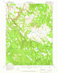 Little Valley 1957 topographic map preview
