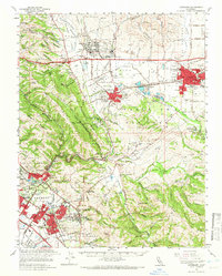 Livermore 1961 topographic map thumbnail