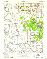 Lodi 1939 topographic map thumbnail