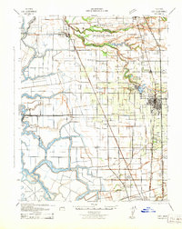 Lodi 1942 topographic map thumbnail