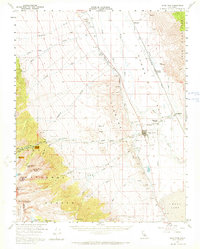 Lone Pine 1958 topographic map thumbnail