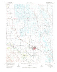 Los Banos 1961 topographic map thumbnail