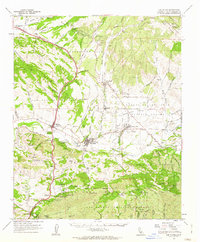 Los Olivos 1959 topographic map thumbnail