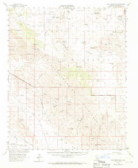 Lost Horse Mtn 1958 topographic map thumbnail
