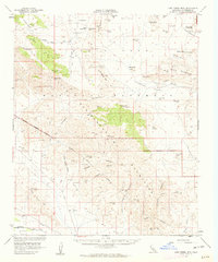 Lost Horse Mtn 1958 topographic map thumbnail