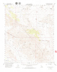 Lost Horse Mtn 1958 topographic map thumbnail