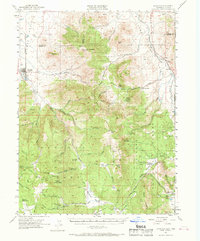 Loyalton 1955 topographic map thumbnail