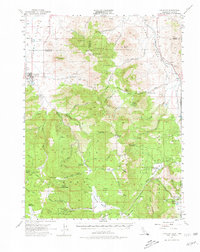 Loyalton 1955 topographic map thumbnail