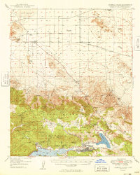 Lucerne Valley 1949 topographic map thumbnail