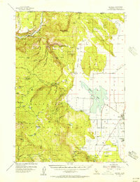 Macdoel 1954 topographic map thumbnail