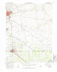 Manteca 1952 topographic map thumbnail