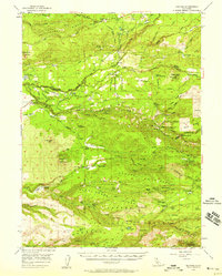 Manton 1956 topographic map thumbnail