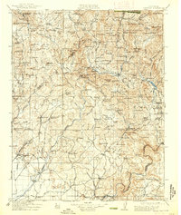 Mariposa 1912 topographic map thumbnail