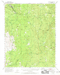 Mariposa 1947 topographic map thumbnail