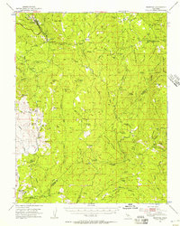 Mariposa 1947 topographic map thumbnail