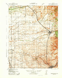 Markham Ravine topographic map thumbnail