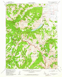 Matterhorn Peak 1956 topographic map preview