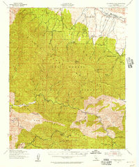 McPherson Peak 1941 topographic map thumbnail