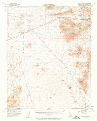 Mescal Range 1955 topographic map thumbnail