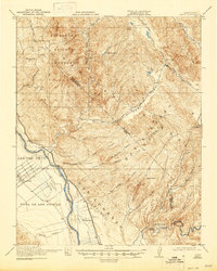 Metz 1921 topographic map thumbnail