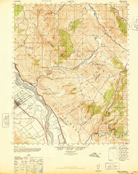 Metz 1947 topographic map thumbnail