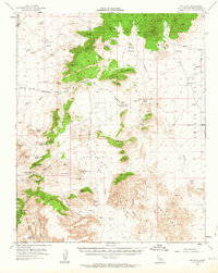 Mid Hills 1955 topographic map thumbnail
