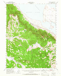 Milford 1950 topographic map thumbnail