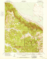 Milford 1950 topographic map thumbnail