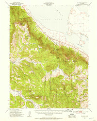 Milford 1950 topographic map thumbnail