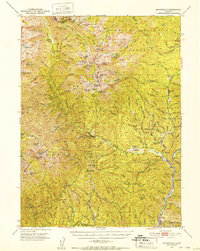 Minersville topographic map thumbnail