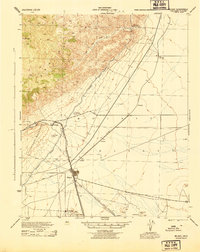 Mojave 1943 topographic map thumbnail