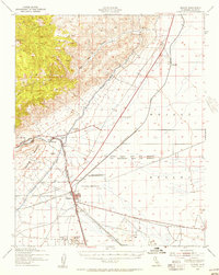 Mojave 1943 topographic map thumbnail
