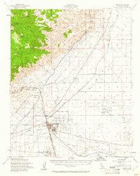 Mojave 1956 topographic map thumbnail